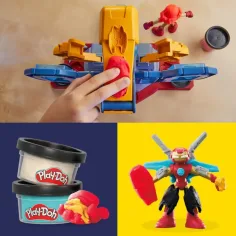 Play-Doh Marvel: Avengers Iron Man laboratoř na výrobu brnění se světlem a zvukem - Hasbro obrázek 3
