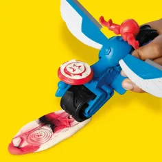 Play-Doh: Marvel Captain America Moto Slicer herní sada - Hasbro obrázek 4