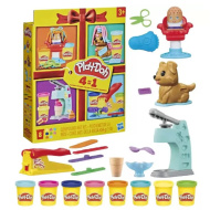 Play-Doh: Mini balíček 4 v 1 klasická sada modelíny - Hasbro