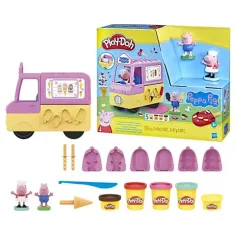 Play-Doh: Peppa Prasátko sada na výrobu zmrzliny s doplňky 227g - Hasbro obrázek 2