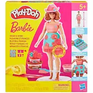 Play-Doh: Sada plastelíny Barbie květinové vzory a třásně - Hasbro