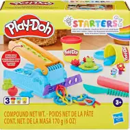 Play-Doh: Zábavná továrna - startovací sada s 3 kelímky modelíny 170g