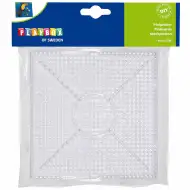 PlayBox: 5mm MIDI spojovací základní deska pro žehlicí korálky, balení 2 ks.