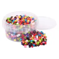 PlayBox: 5mm MIDI žehlicí korálky - mix 10 živých barev, 1000 ks.