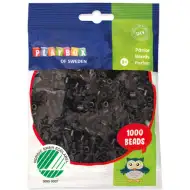 PlayBox: 5mm MIDI žehlicí korálky, 1000 ks, černé barvy