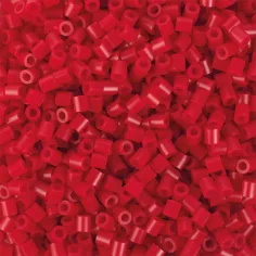 PlayBox: 5mm MIDI žehlicí korálky v červené barvě, balení 6000 kusů. obrázek 2