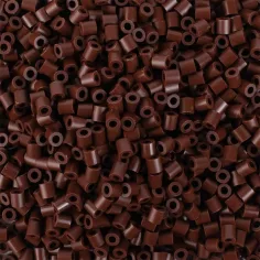 PlayBox: 5mm MIDI žehlicí korálky v hnědé barvě, balení 6000 kusů. obrázek 2
