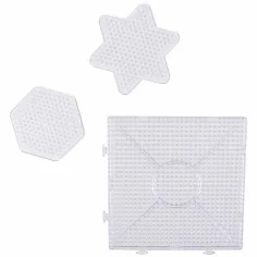 PlayBox: 5mm MIDI žehlicí korálky základní deska, balení 3 ks. obrázek 2