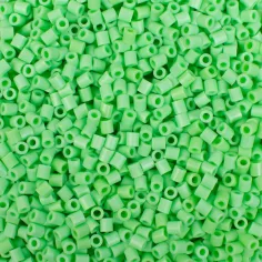 PlayBox: 5mm MIDI žehlitelné korálky světle zelené barvy v balení 6000 kusů. obrázek 2