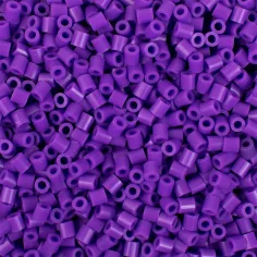 PlayBox: 5mm MIDI žehlitelné korálky v fialové barvě, balení 6000 kusů. obrázek 2