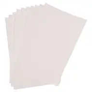 PlayBox: Bílá smršťovací fólie 20x30cm, sada 5 ks