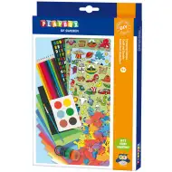 PlayBox: Chlapecká sada 490 kreativních dílů s doplňky.