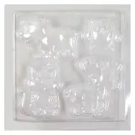 PlayBox: Forma na sádrové odlitky se zvířecími motivy 17x17cm