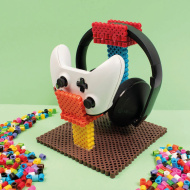 PlayBox: Go Green 9 mm XL žehlící korálky, mix 10 barev v kbelíku, 900 ks