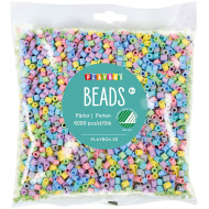 PlayBox: MIDI žehlicí korálky 5 mm v pastelových barvách, balení 6000 ks