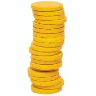 PlayBox: Okrově žlutá vodová barva, disk 30 mm, 1 ks