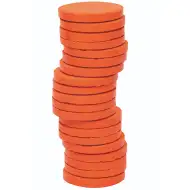 PlayBox: Oranžová vodová barva, disk 30 mm, 1 ks