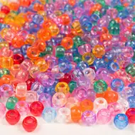 PlayBox: Průhledné korálky na výrobu šperků, sada 1000 ks