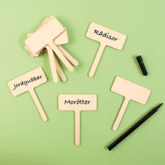 PlayBox: Sada 10 dřevěných štítků pro sázení obrázek 2