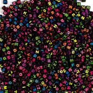 PlayBox: Sada černých neonových perliček, 300 kusů