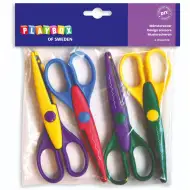 PlayBox: Sada cik-cak nůžek, 4 kusy