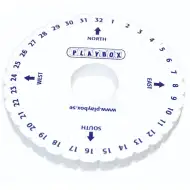 PlayBox: Sada fonografických kol 10 cm, 10 ks