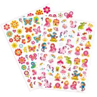 PlayBox: Sada nálepek s motýly a princeznami, 221 kusů