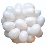 PlayBox: Sada plastových vajec, 25 ks, 6x4,5 cm