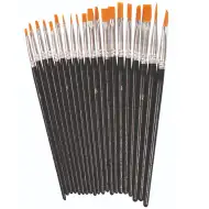 PlayBox: Sada plochých štětců, 20 kusů