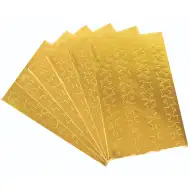 PlayBox: Sada samolepek se zlatými hvězdami, 288 ks