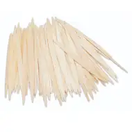 PlayBox: Sada zaoblených plochých dřevěných tyčinek, 100 ks