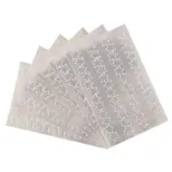 PlayBox: Samolepící stříbrné hvězdy 288 ks 13 mm