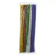 PlayBox: Třpytivé chenillové nitě 90 ks 6 mm