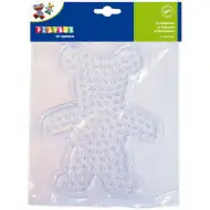 Playbox: XL zažehlovací korálková podložka – 1 kus (medvěd, auto nebo srdce)