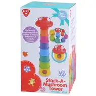 Playgo: Hra na stavění věže z houbového domku