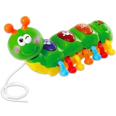 Playgo: Táhnutelný hudební dětský housenka obrázek 2