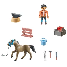 Playmobil: Kovař Ben & Achilles (71357) obrázek 2