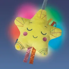 Plyšová hvězda „Dobrou noc“ - noční světlo se zvukem - Clementoni baby obrázek 3