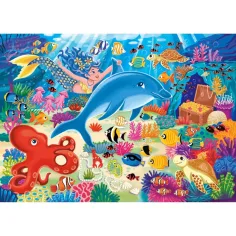 Podmořská dobrodružství 30dílné supercolor puzzle - Clementoni obrázek 2