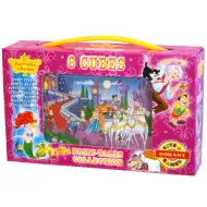 Pohádkový mini kostky s pohádkami, 6 ks