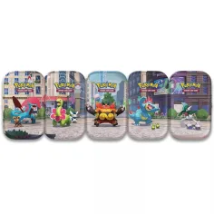 Pokémon TCG: Lumiose City Mini Tin sběratelský balíček karet v kovovém obalu, v různých variantách, 1 ks