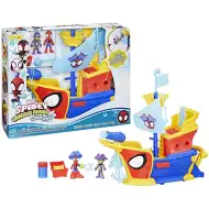 Póki a jeho úžasní přátelé Waterwebs: Pókiho pirátská loď herní sada - Hasbro