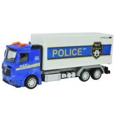 Policejní auta: Hračkový policejní vůz na otočných kolech v několika variantách 19cm obrázek 4
