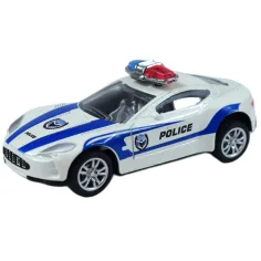 Policejní auta: Sada kovových policejních aut v různých variantách 1/50 1ks obrázek 8