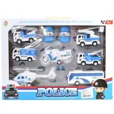 Policie Set: Sada policejních vozidel, 7 kusů obrázek 2