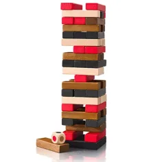 Populární věžová hra Jenga - Woodyland obrázek 2