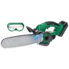 PowerTool elektrická řetězová pila s ochrannými brýlemi pro děti obrázek 2
