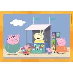 Prasátko Peppa 4 v 1 Supercolor puzzle - Clementoni obrázek 2