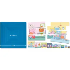 Prasátko Peppa 8 v 1 25dílné progresivní puzzle - Lisciani obrázek 3
