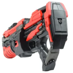 Pro Attack: Elektronická zbraň s rotačním zásobníkem na pěnové náboje 45cm obrázek 5